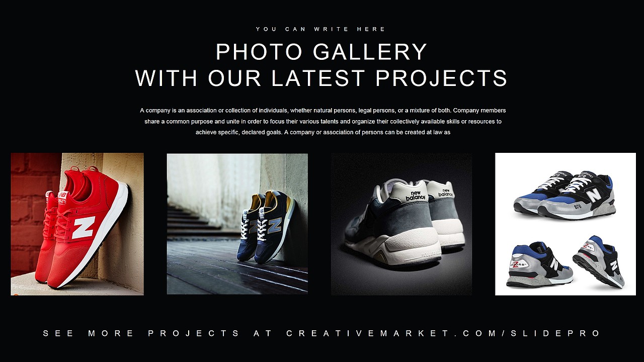 新百伦newbalance运动品牌商业计划书企业宣传演示ppt模板