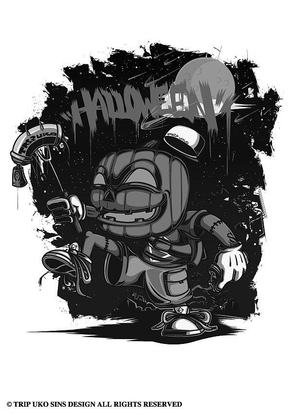 吓起来（图ZNzI3MzYyNA==） - 新锐潮流插画 - 站酷设计师SINS72原创素材 - 站酷ZCOOL