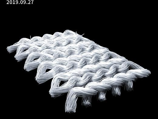 C4D毛发默认渲染