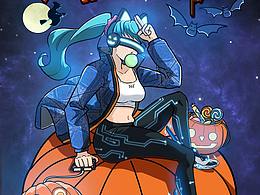 361°万圣节海报