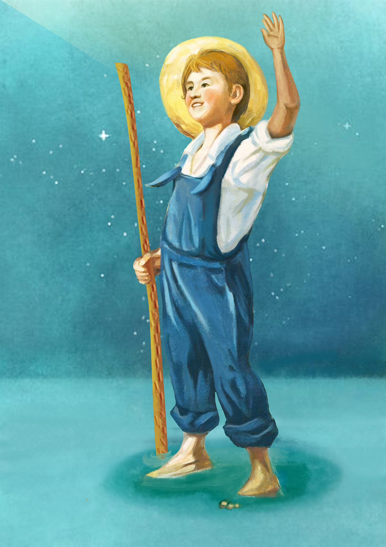 老人与海|插画|绘本|joy宋兔兔 - 原创作品 - 站酷 (zcool)