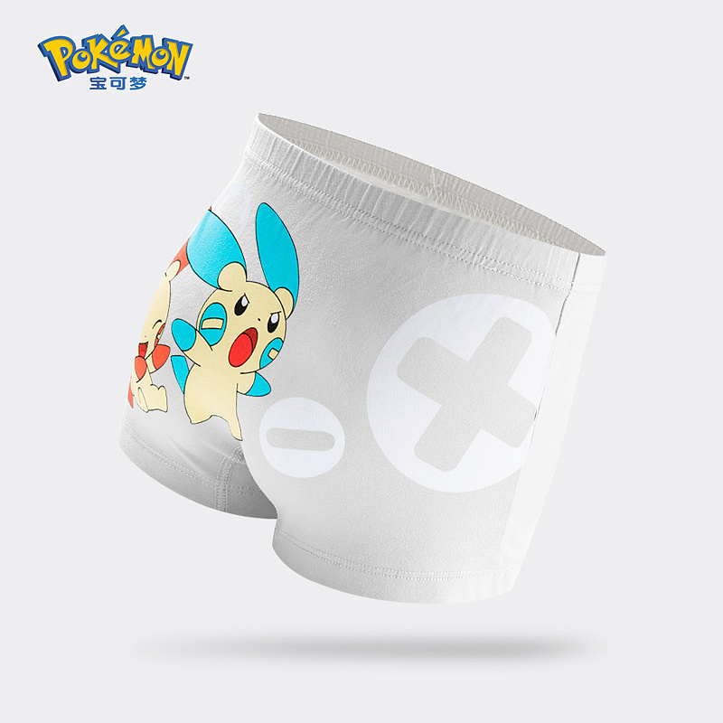 皮卡丘宝可梦宠物小精灵联名儿童内裤