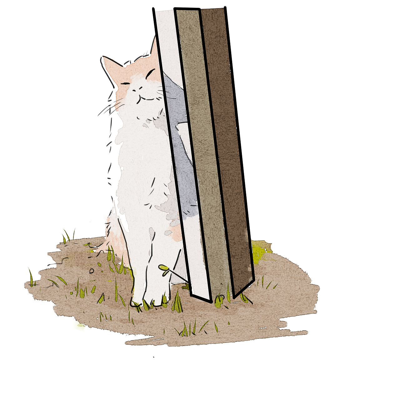 猫咪插画练习（图ZOTgwOTExNjA=） - 创作习作 - 站酷设计师Nakiiii原创素材 - 站酷ZCOOL