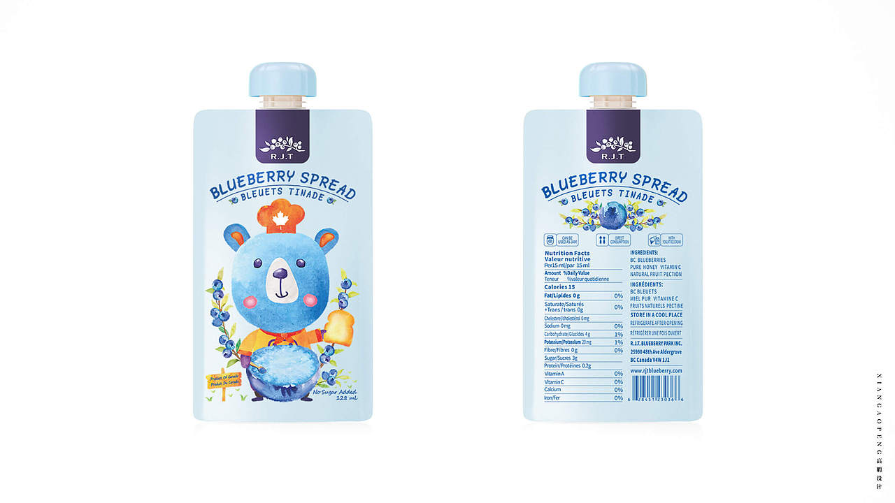 高鹏设计——加拿大R.J.T.水果酱食品包装设计（图ZMjA1OTU4NjI4） - 包装 - 站酷设计师高鹏设计团队原创素材 - 站酷ZCOOL