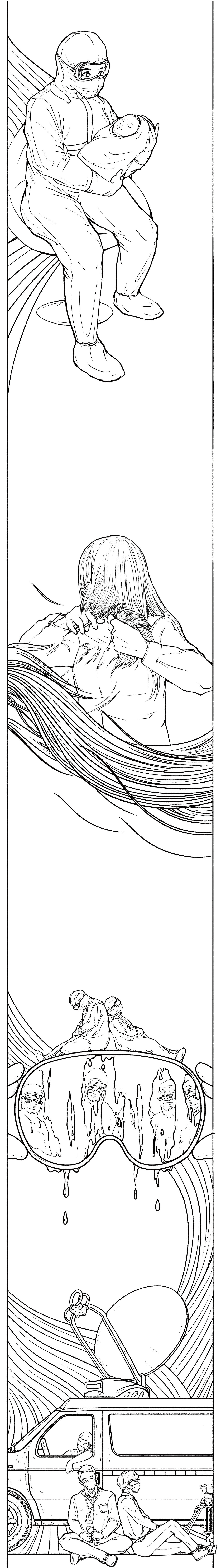 过了这一关，我们就是生死之交 | 新华网（图ZMTk2NTg2OTA0） - 艺术插画 - 站酷设计师吴尧文化原创素材 - 站酷ZCOOL