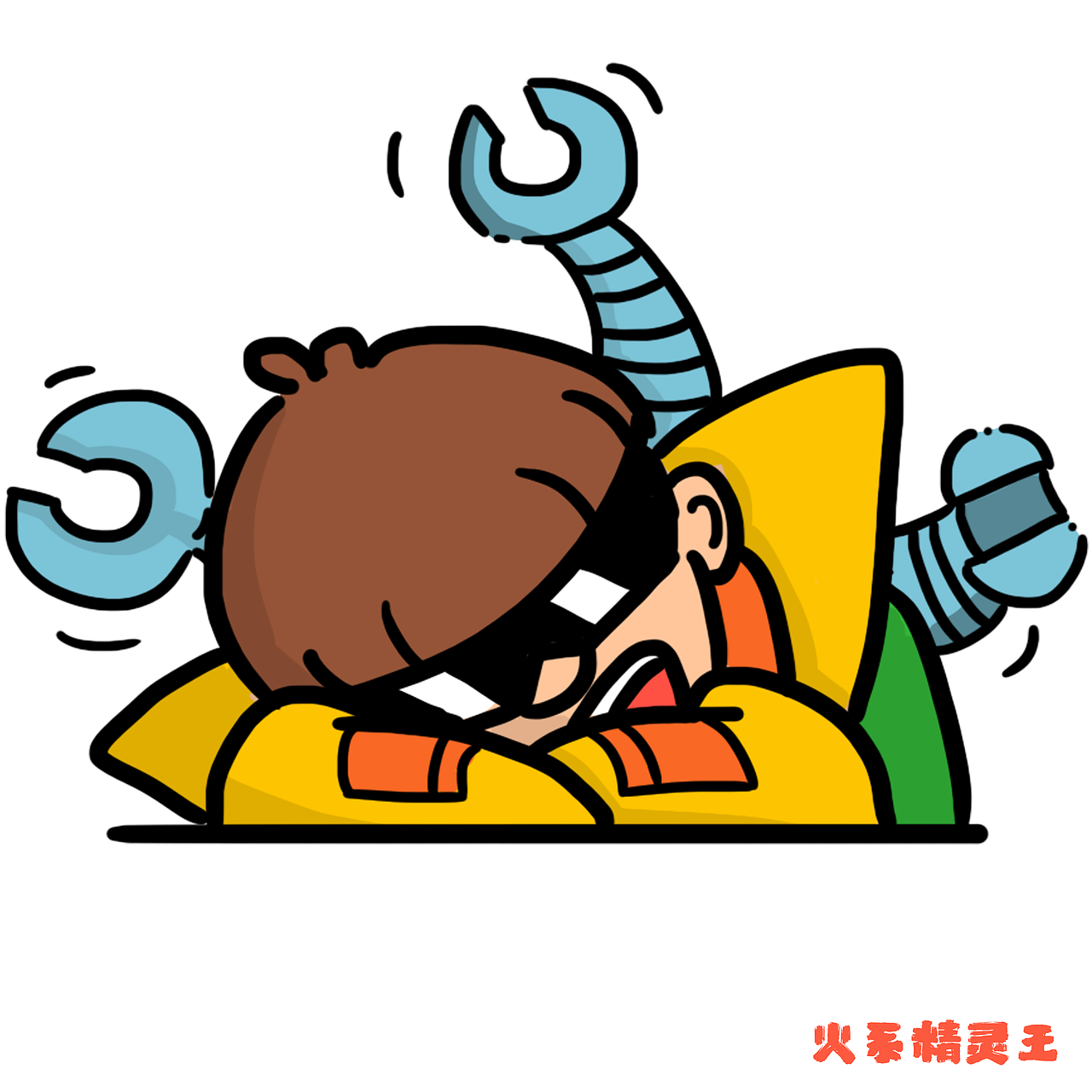 打个盹｜漫威反派（图ZMzQwMjI4OTky） - 儿童插画 - 站酷设计师火系精灵王原创素材 - 站酷ZCOOL