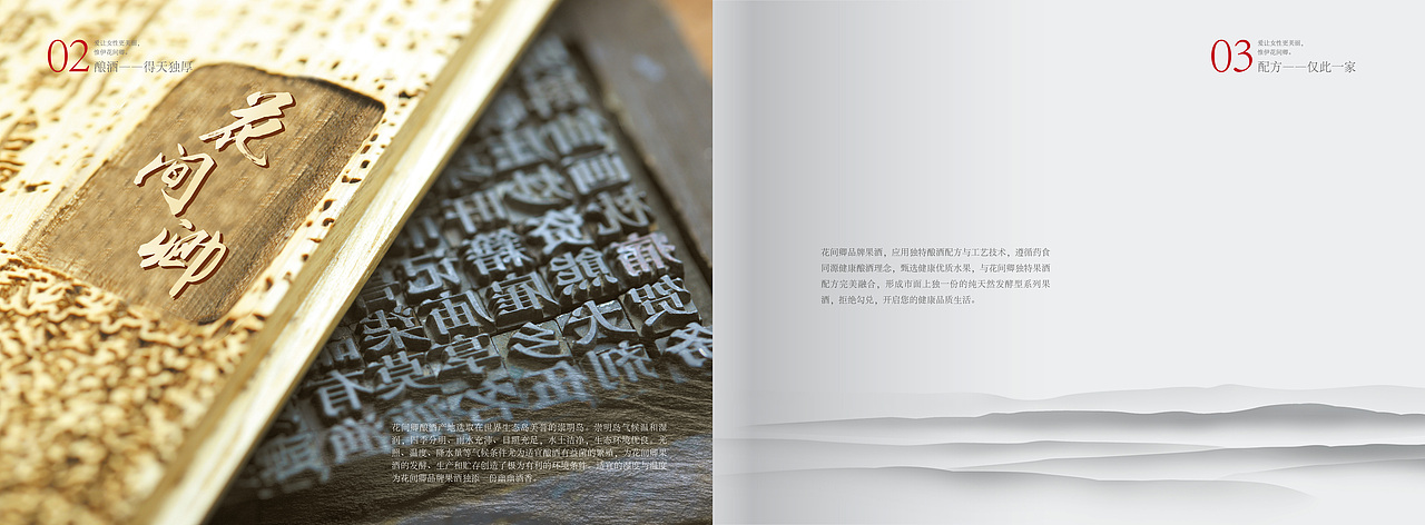 花间卿品牌手册（图ZMTI1OTA3MTI4） - 书籍/画册 - 站酷设计师白水星球原创素材 - 站酷ZCOOL