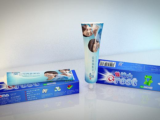 包装设计之佳洁士牙膏