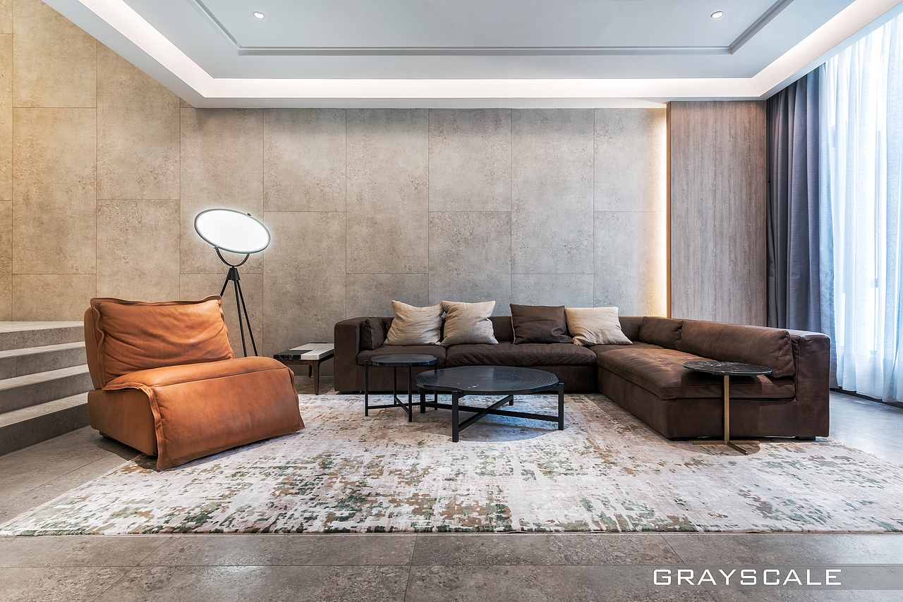 【灰度空间摄影】现代别墅家居设计案例