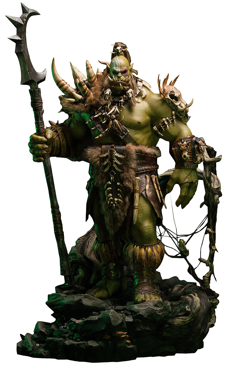 damtoys史诗系列电影魔兽基尔罗格74死眼