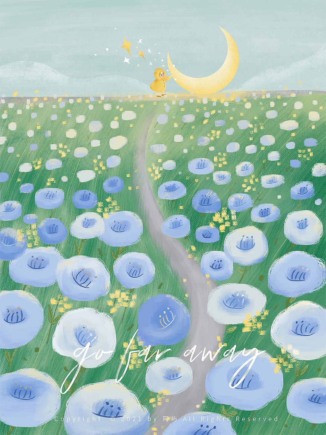 去远方系列插画丨2022新年年历设计(图ZMjc3MjE0MDYw) - 创作习作 - 站酷设计师阿屿Isle原创素材 - 站酷ZCOOL