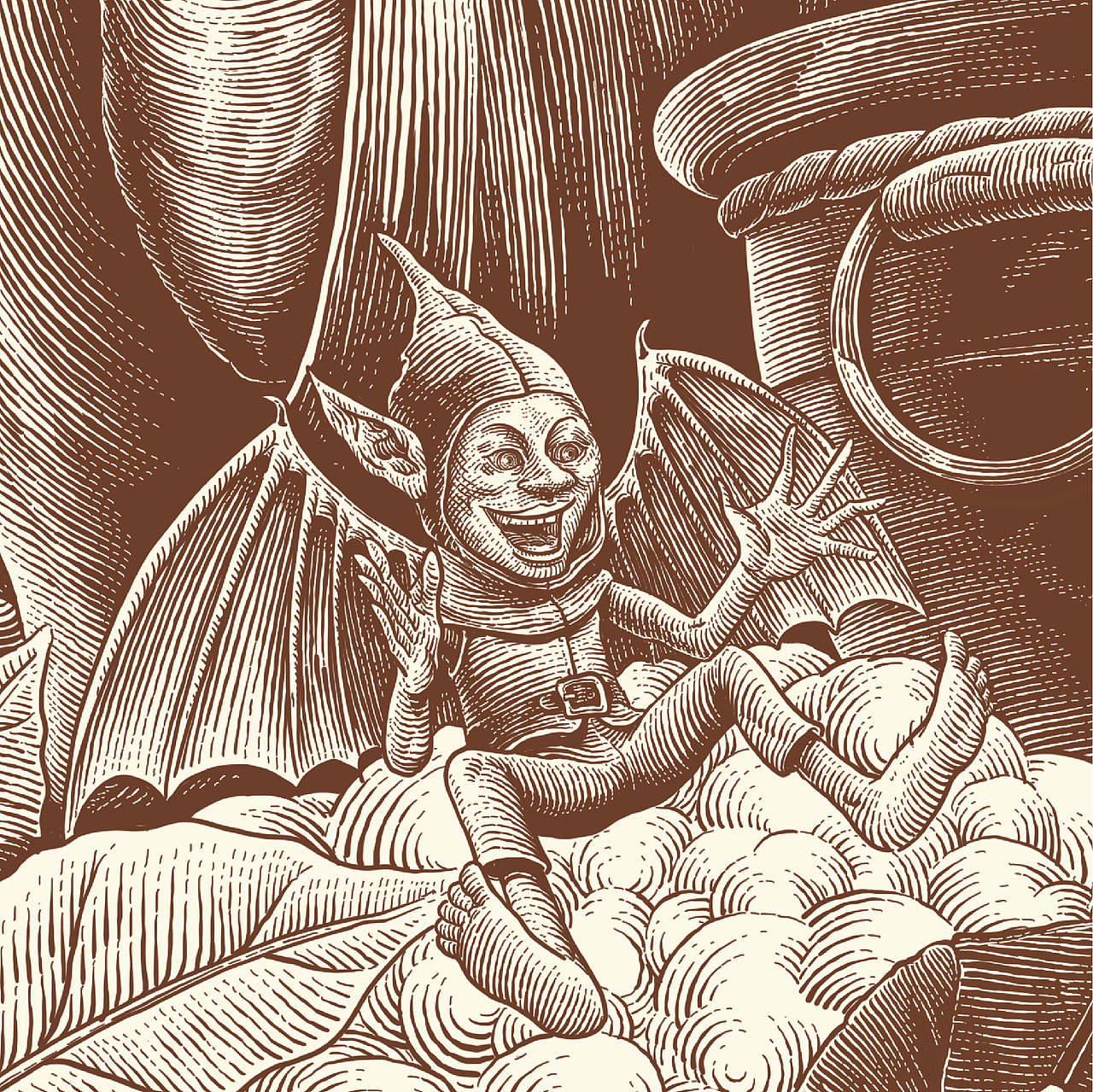 插画细节 | 狗眼看咖啡=魔法药水