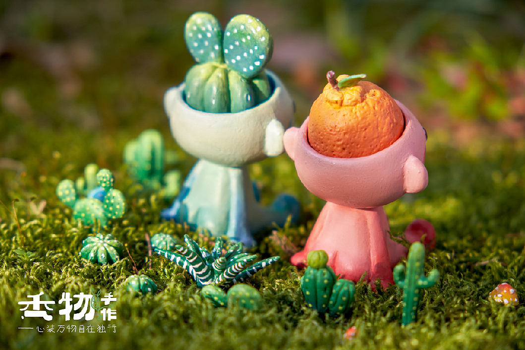 【秃物手作·秃仔】 心装万物自在独行（图ZMjYyNjU4NTE2） - 手办/模玩 - 站酷设计师橙秃秃原创素材 - 站酷ZCOOL