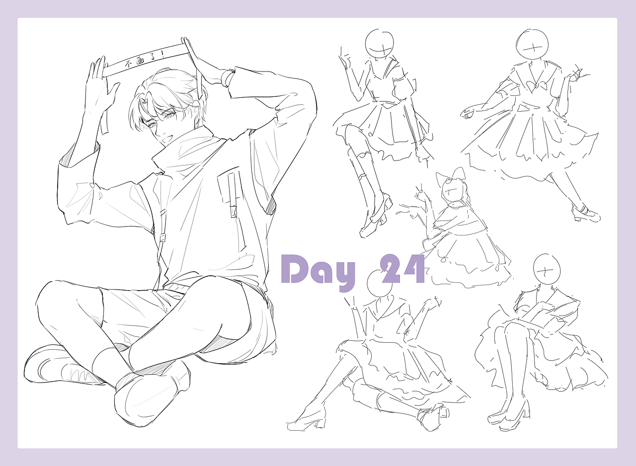 #速寫60天挑戰(zhàn)賽# Day24 @速寫班長（圖ZMjk0MDIzNTQ4） - 創(chuàng)作習(xí)作 - 站酷設(shè)計師光城祭原創(chuàng)素材 - 站酷ZCOOL