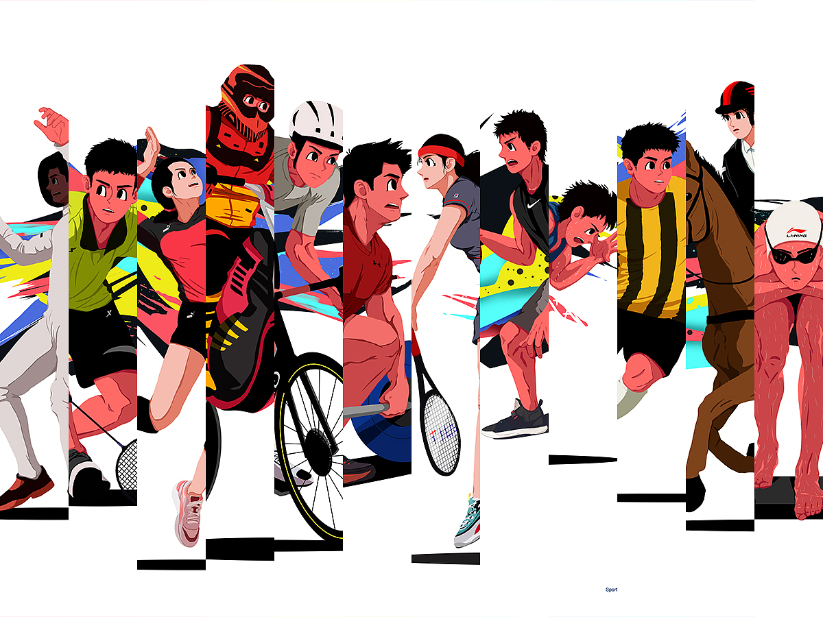 SPORT·Ⅱ（图ZMTc2OTUxNjk2） - 创作习作 - 站酷设计师里几原创素材 - 站酷ZCOOL