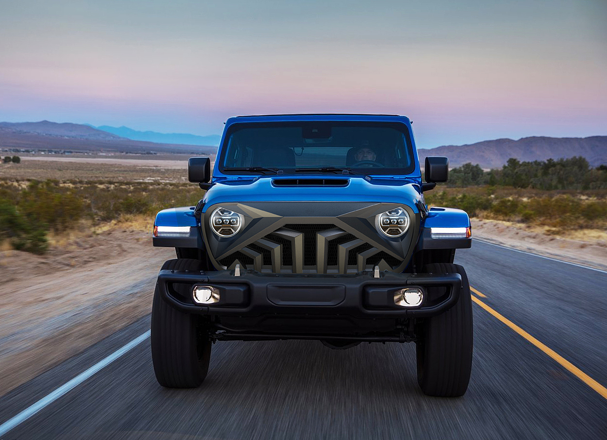 汽车改装件类渲染