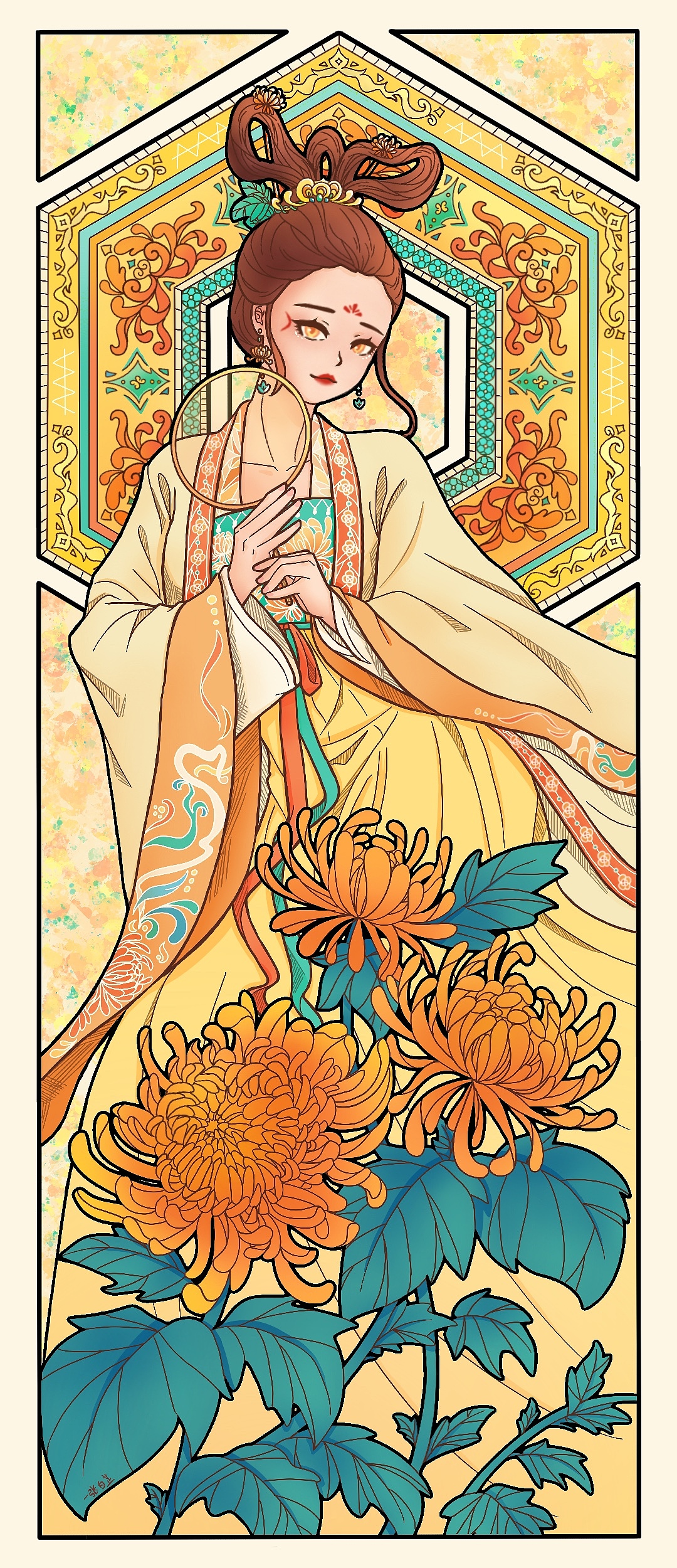 梅兰竹菊系列卡牌插画（图ZMzA2ODQxMDgw） - 商业插画 - 站酷设计师yi张白芷原创素材 - 站酷ZCOOL