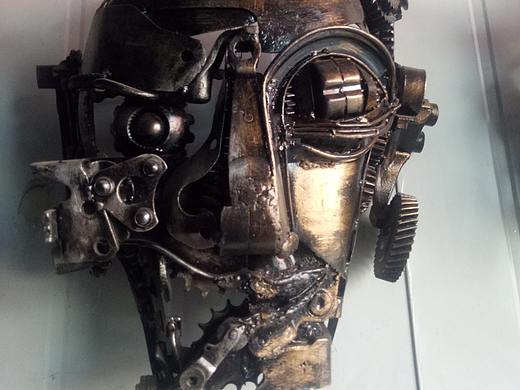 一念之间 铁艺雕塑重金属朋克风