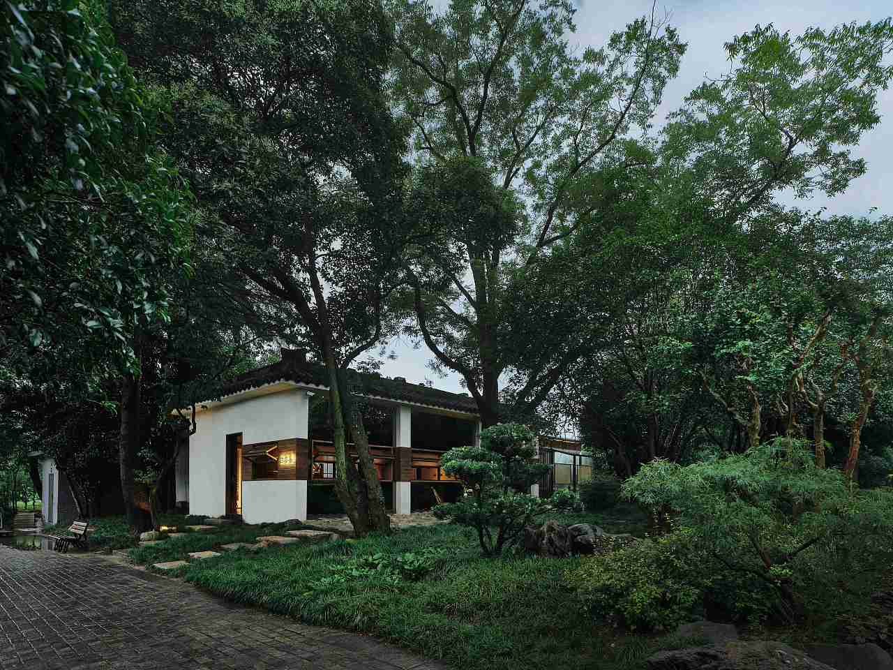 【餐饮空间】拾叁茶（图ZMzU2NDg2MDc2） - 酒店餐饮设计 - 站酷设计师南京拿云室内设计原创素材 - 站酷ZCOOL