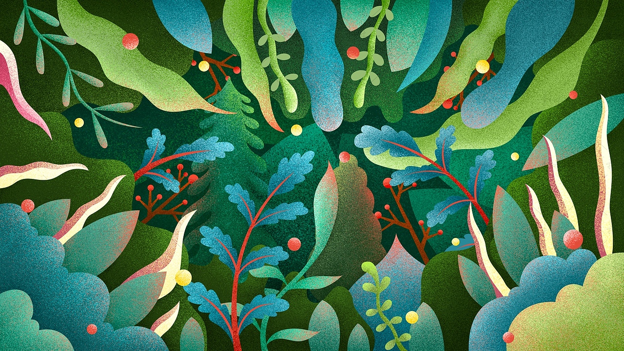 2020年插画设计总结（图ZMzA4NDE3Mzc2） - 商业插画 - 站酷设计师徐若木原创素材 - 站酷ZCOOL