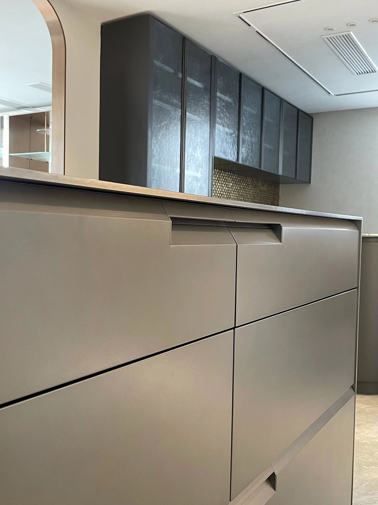 不锈钢实心台面