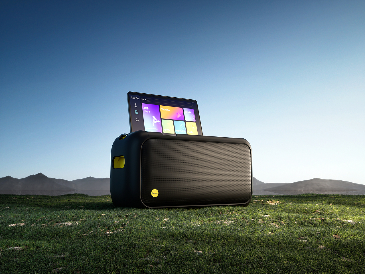 IKARAO | 智能K歌音响视觉升级渲染