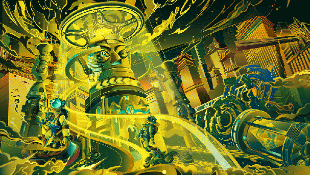 千载蜀魂 辉煌再现|三星堆×元宇宙当代艺术展KV习作(图ZMzM5NzI4MTk2) - 创作习作 - 站酷设计师追梦者TZY原创素材 - 站酷ZCOOL