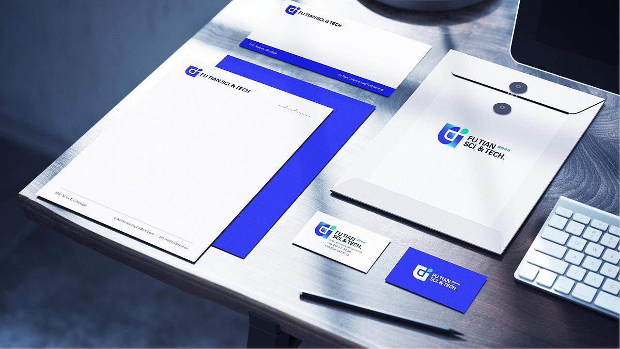 LOGO设计丨福田万嘉科技 企业标志设计（图ZMjk4MjIxMzI4） - Logo - 站酷设计师青岛时光视觉原创素材 - 站酷ZCOOL