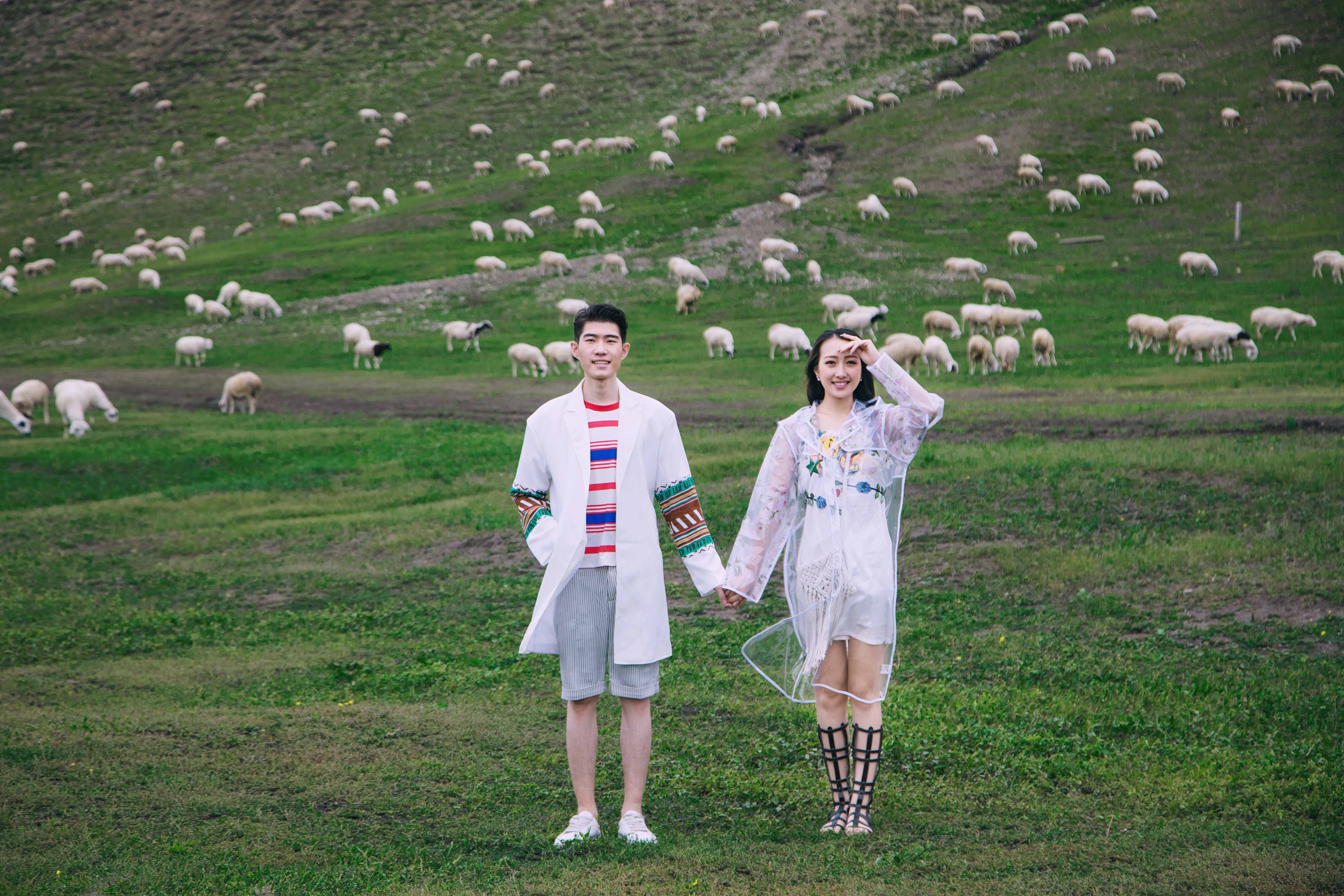 呼伦贝尔旅拍婚纱照,四季呼伦贝尔!