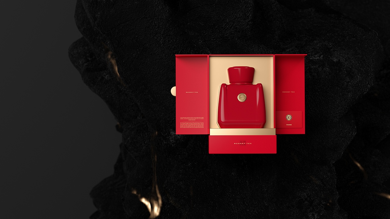 猴牌大红袍-茶叶包装设计（图ZMjY2NDM5MDE2） - 包装 - 站酷设计师刘旭创意原创素材 - 站酷ZCOOL