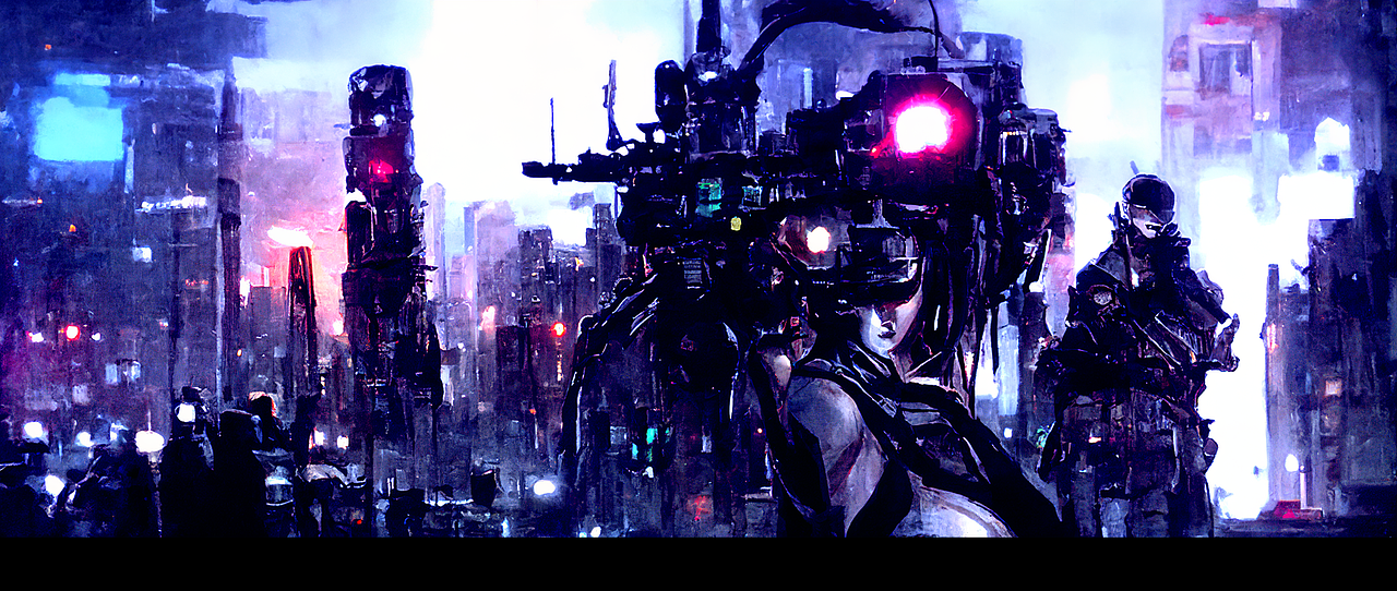 复古赛博美学概念短片《2099》