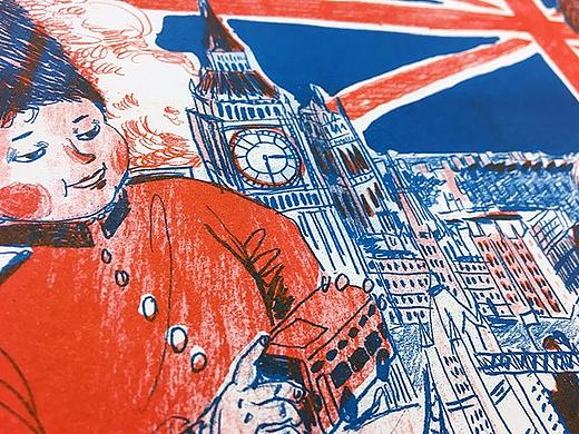 插画Illustration-Play with London玩转英伦