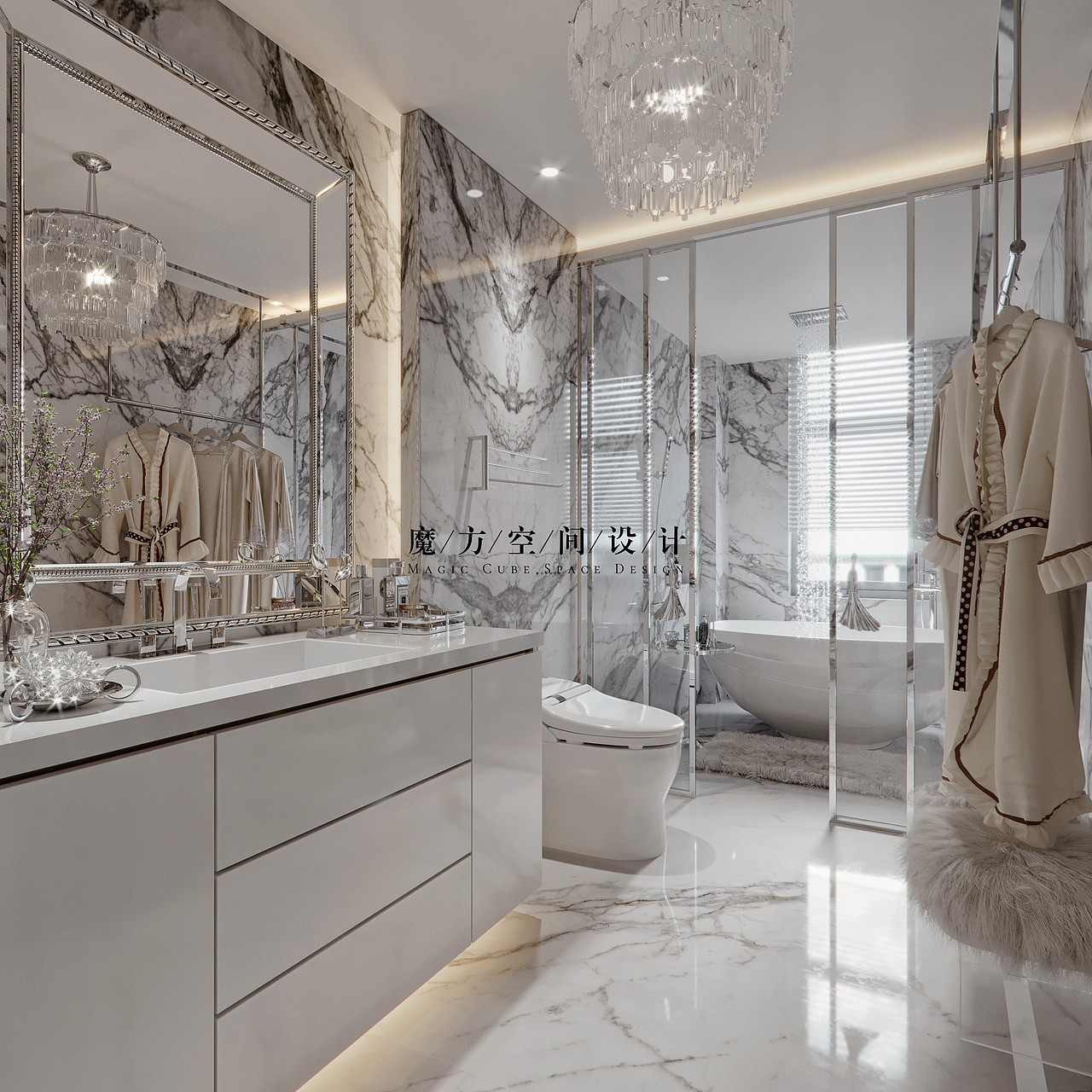 【魔方】沈阳•尚景新世界住宅项目（图ZMTk4MDAwMzI0） - 家装设计 - 站酷设计师魔方空间设计原创素材 - 站酷ZCOOL