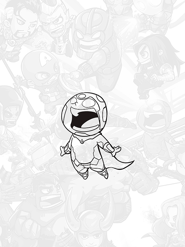 《复仇者联盟：无限战争》 系列二（图ZMTE0MTA5OTg4） - 商业插画 - 站酷设计师GORGEOUS_高三欠原创素材 - 站酷ZCOOL