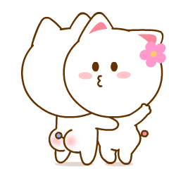 桃小仙二花微信表情合集