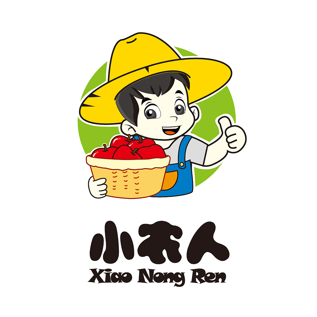 《小农人》vi品牌延展设计|平面|品牌|皮影调子 - 原创作品 - 站酷