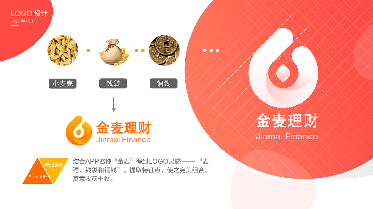 金麦理财APP页面展示1.0