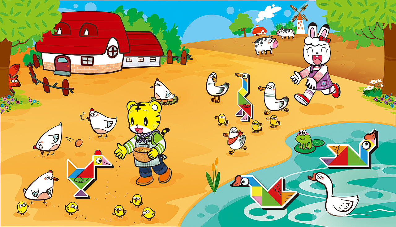 巧虎七巧板专题