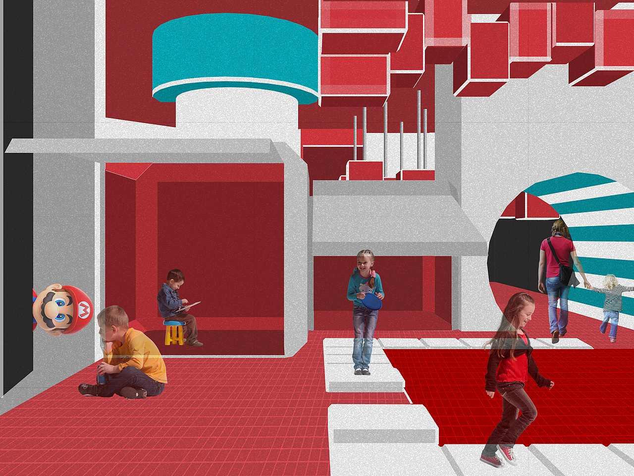 “可玩体验社”（图ZMjQ5OTg2Mzg4） - 展陈设计 - 站酷设计师小羊了呀原创素材 - 站酷ZCOOL