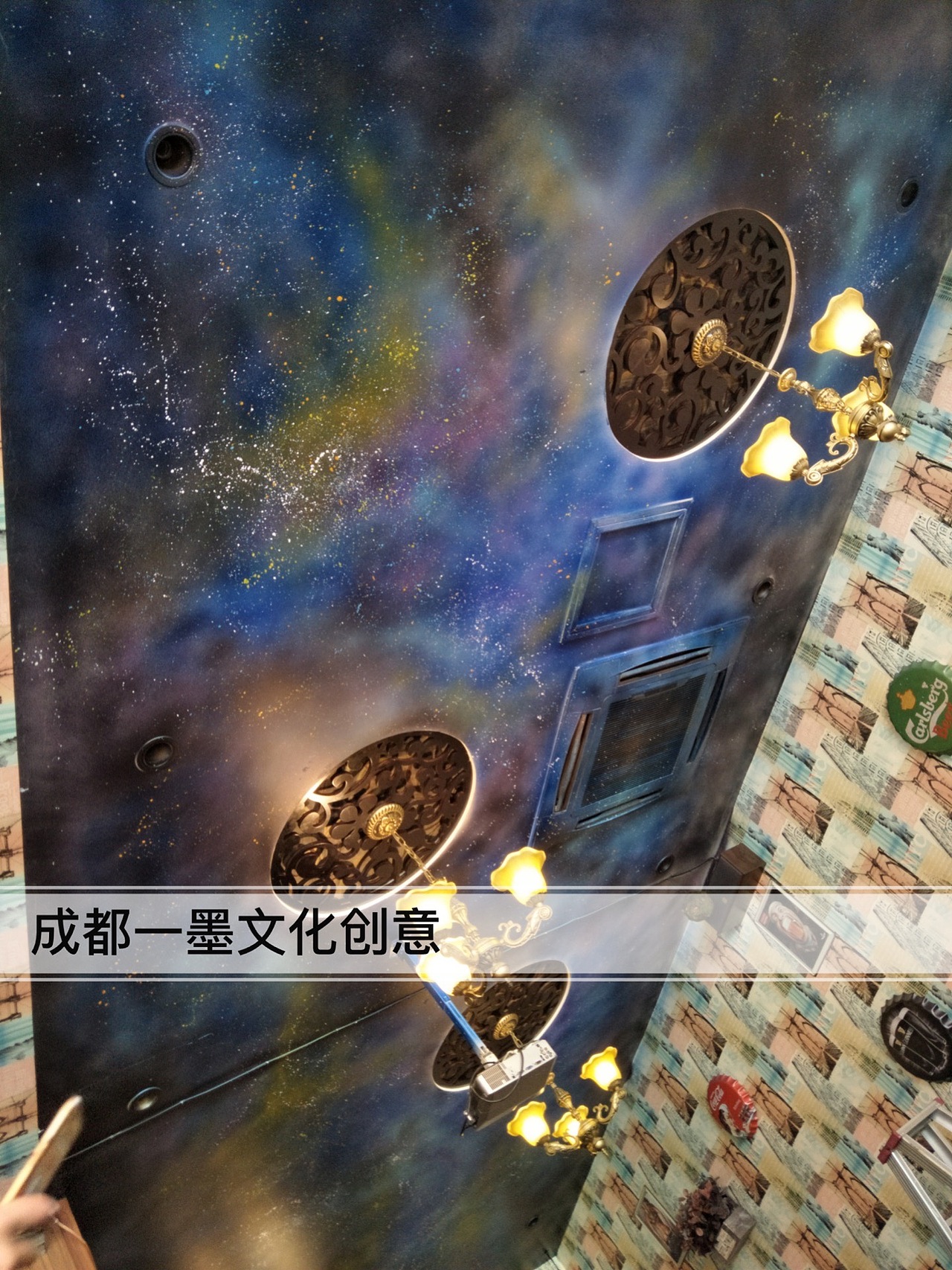 社区文化墙 社区墙绘