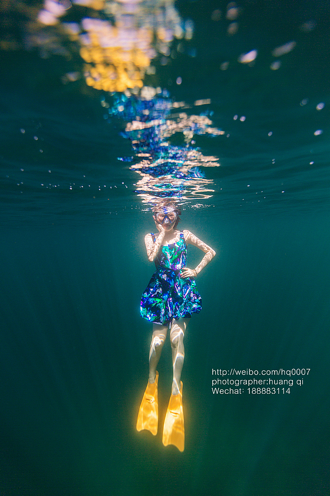 水下摄影（图ZNDUxNTYzMDg=） - 人像摄影 - 站酷设计师摄影师黄棋原创素材 - 站酷ZCOOL