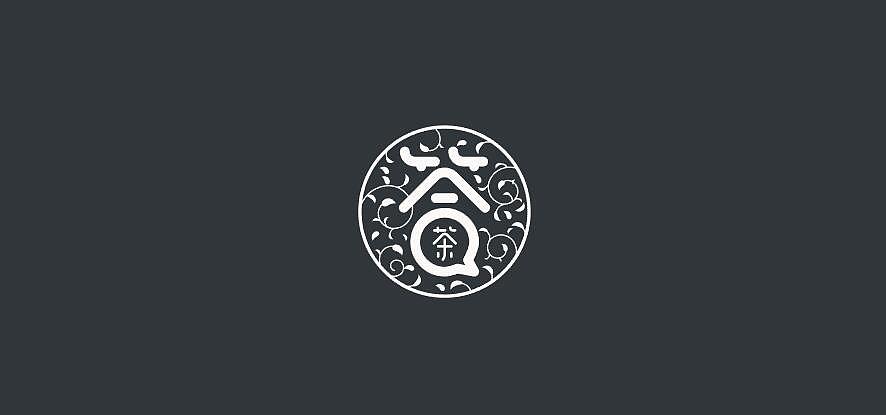 茶饮店logo