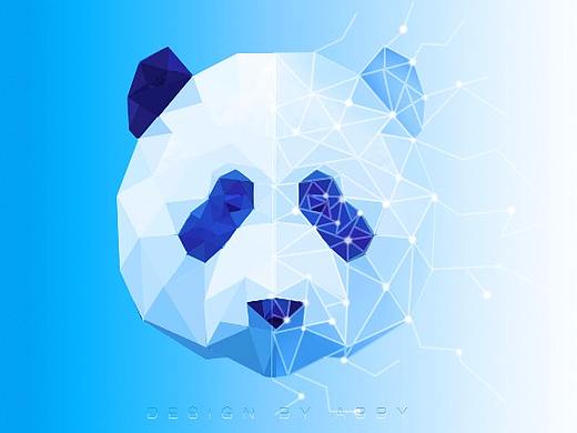 多边形星空熊猫（个人主页-ZMjc1NzIwNDQ=） - 图案 - 站酷设计师糊粥原创素材 - 站酷ZCOOL