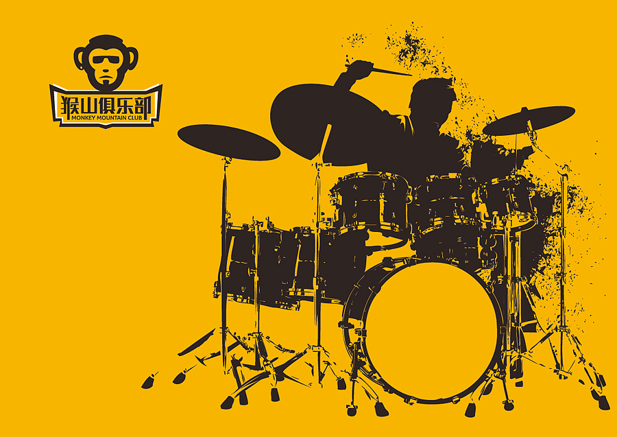 猴山聚乐部（图ZMzU0NTQ2Njg=） - Logo - 站酷设计师生命线原创素材 - 站酷ZCOOL