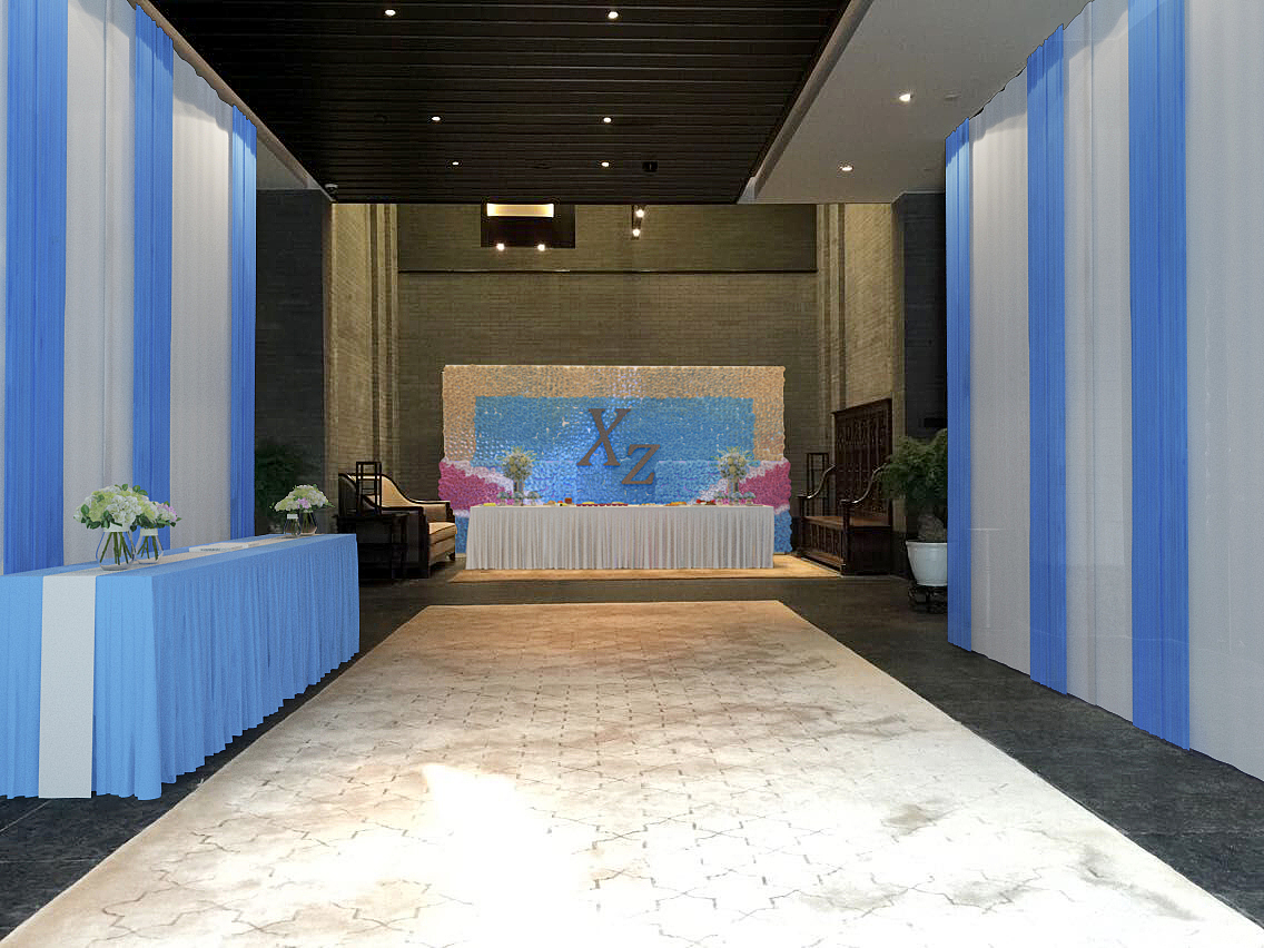 婚礼活动舞台类效果图集合