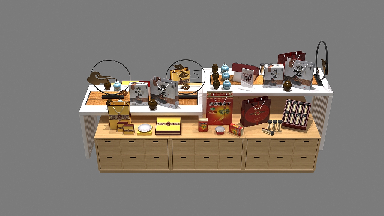 长生道第一代终端SI形象设计（图ZMjAyNjk2Nzg4） - 其他空间 - 站酷设计师极致美学设计公司原创素材 - 站酷ZCOOL