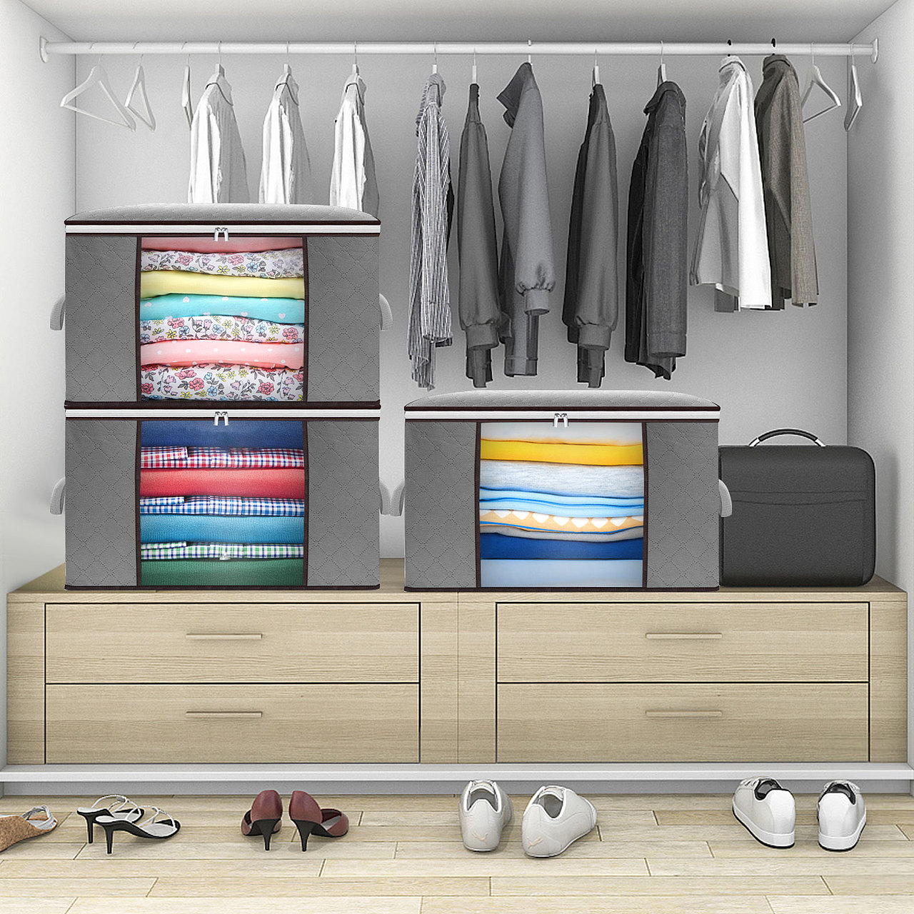 被子收纳箱A+（图ZMjU3NjI5MDg0） - 产品摄影 - 站酷设计师萌到爆的小魔女原创素材 - 站酷ZCOOL