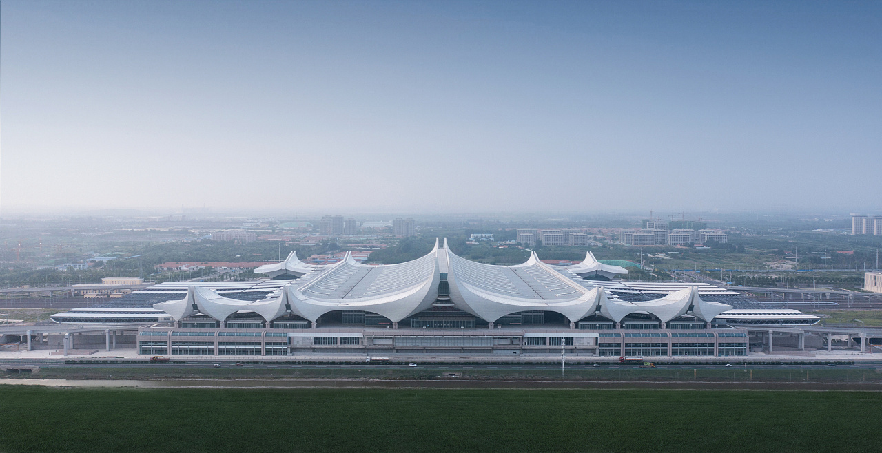 建筑摄影|青岛红岛站