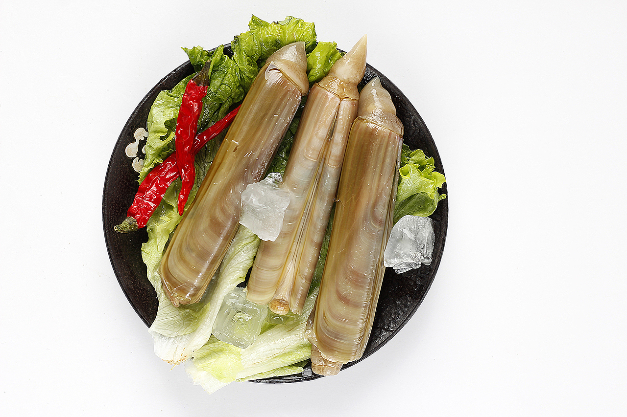 竹蛏子丨吃过的同事说客户发来的特别肥大