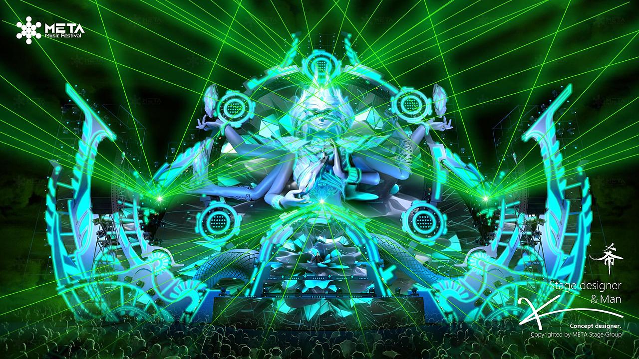 META WINTER舞美设计